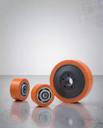 Metal Nylon Bonded Pu Parts