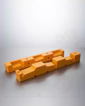 Metal Nylon Bonded Pu Parts